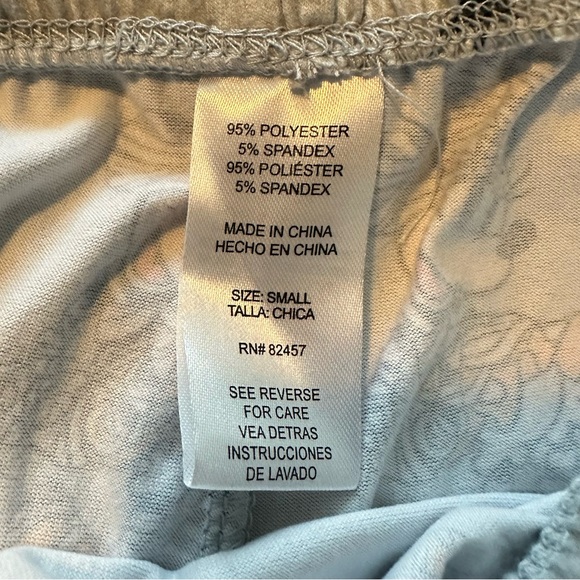 Disney Mickey Mouse‎ Minnie Halloween Pajama Set Short & Tee Women’s Size Small - Picture 8 of 9